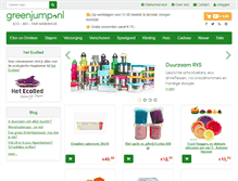 Tablet Screenshot of greenjump.nl